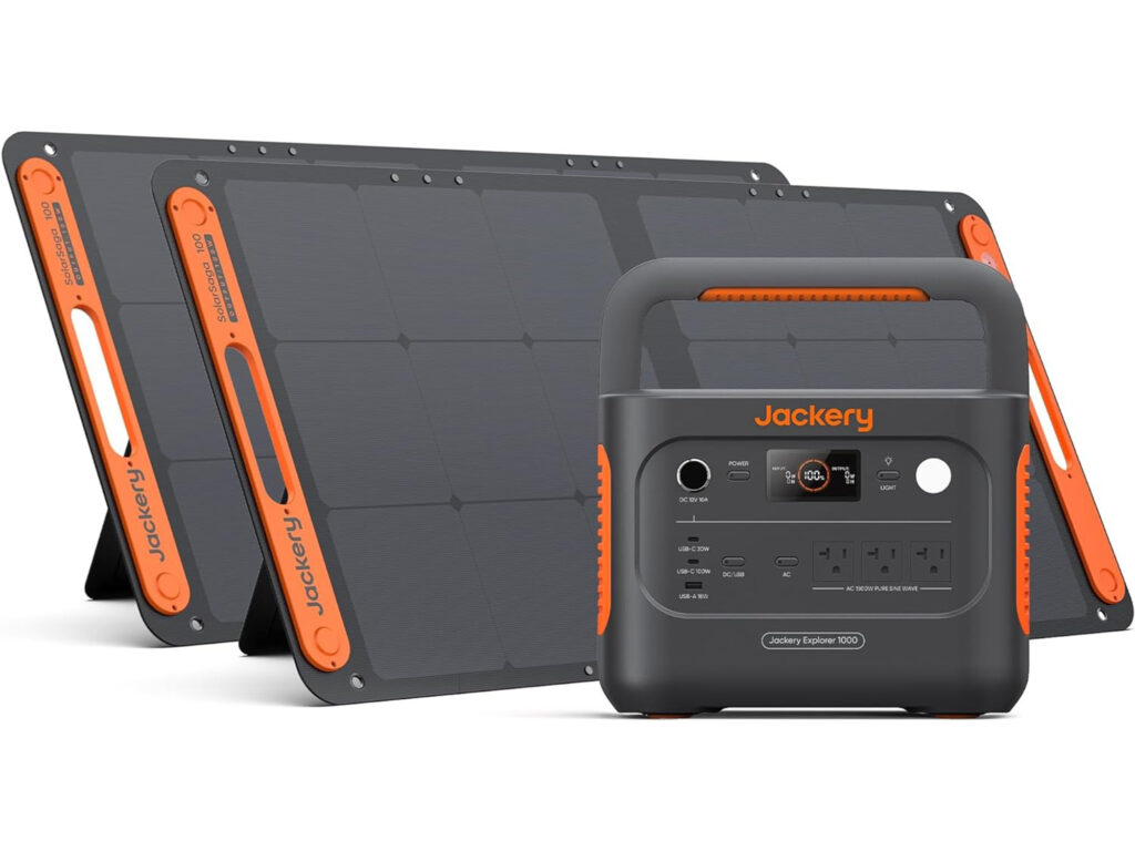 Jackery Explorer 100 Plus solar charger