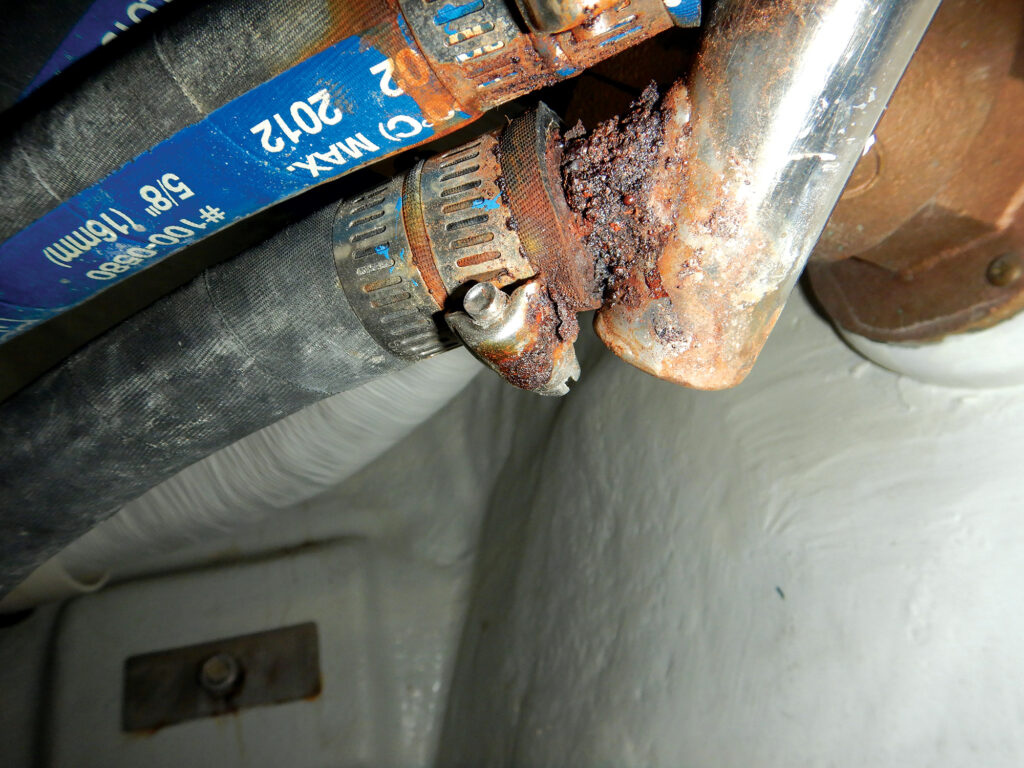 Stainless steal with corrosion