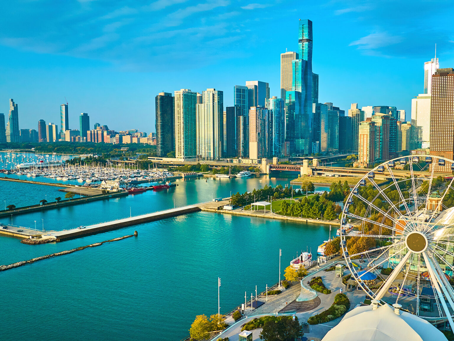 Tourism coast in Chicago