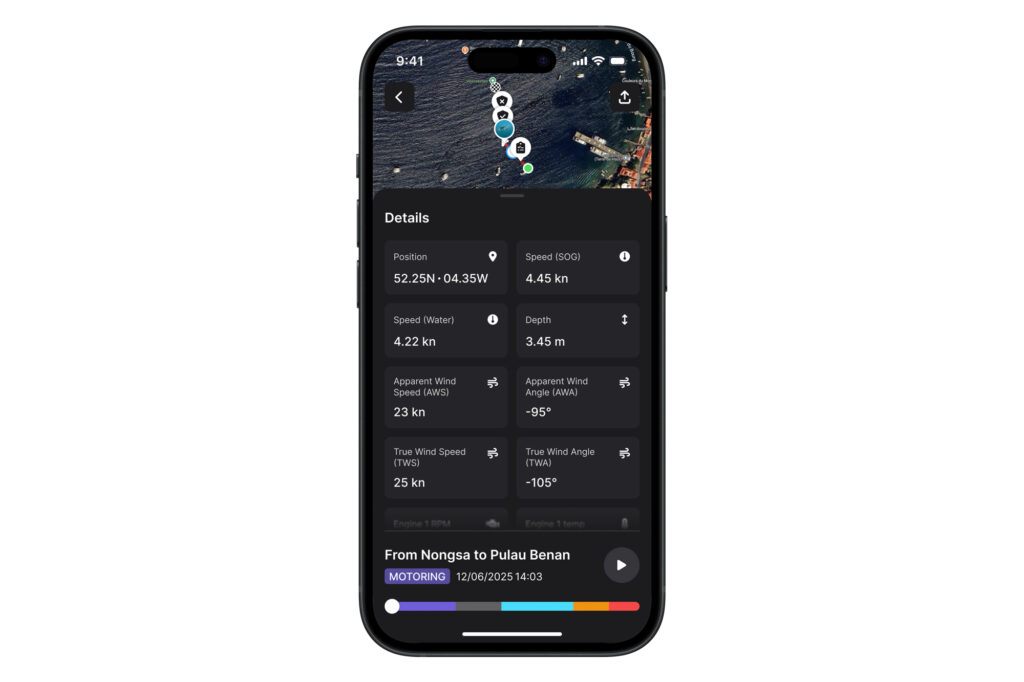 Sailsense Logbook