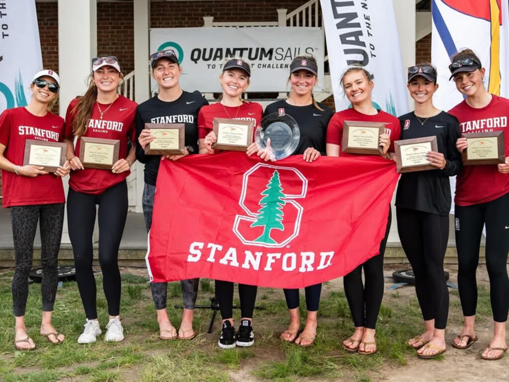 Stanford Women's sailing team