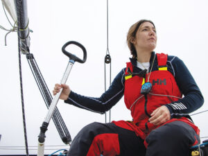 Solo sailor Ambre Hasson