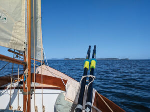 Sailboat near Sucia Island