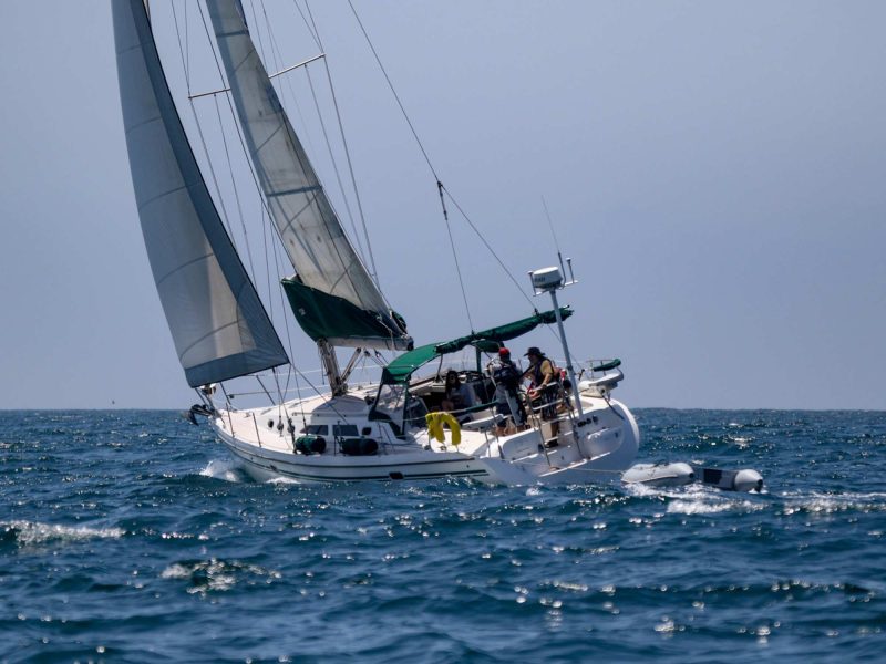 ASA chartering sailboat