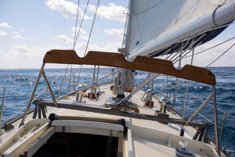 A boom gallows can serve many purposes on board, not the least of which is safety.