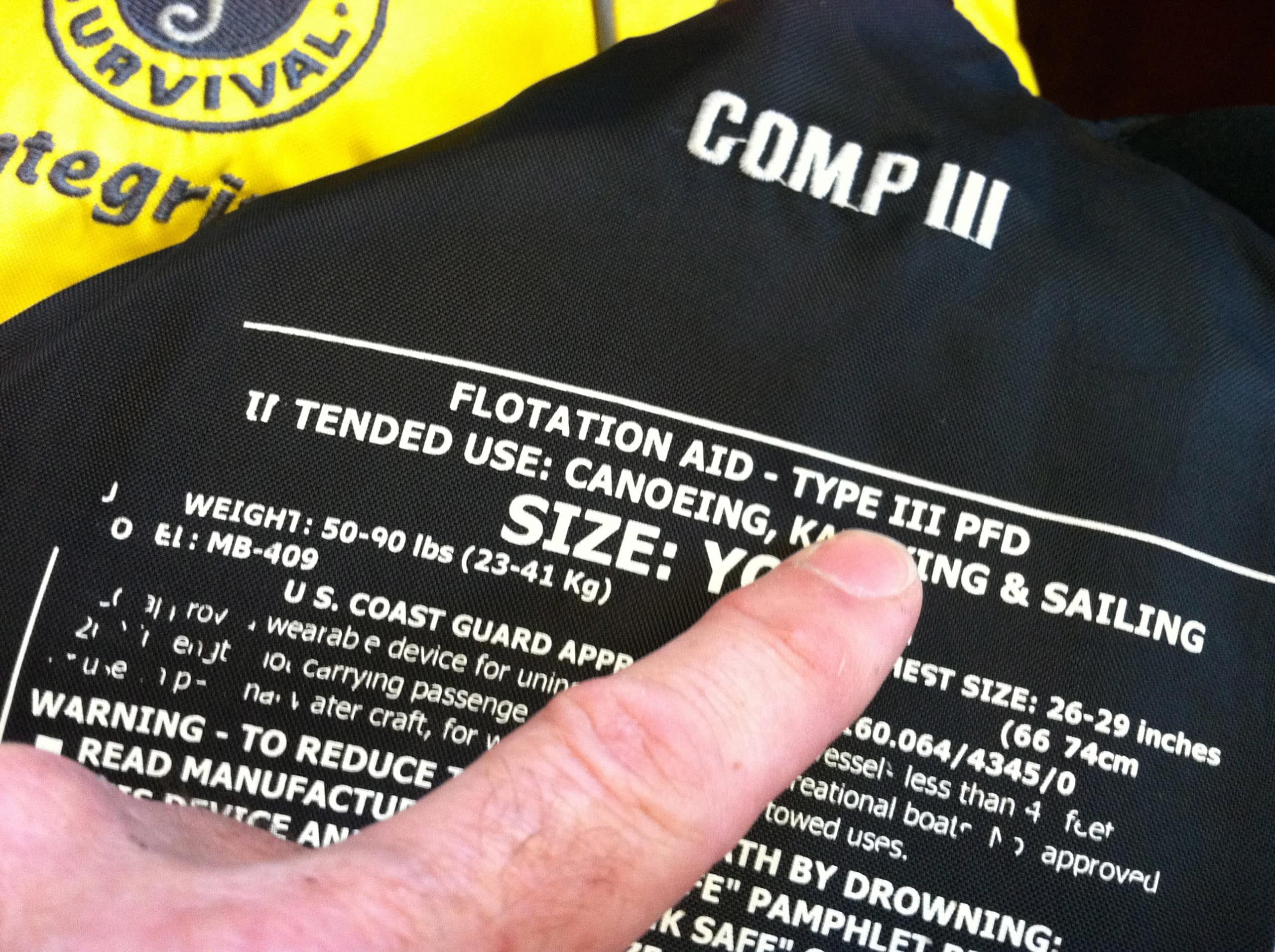 Pfd Labels Life Jacket Type Code Labels Go Away | Cruising World