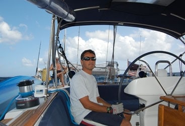 The grandson crew-turned-captain of a Beneteau 57 proudly took the helm while his family learned how to be guests.
