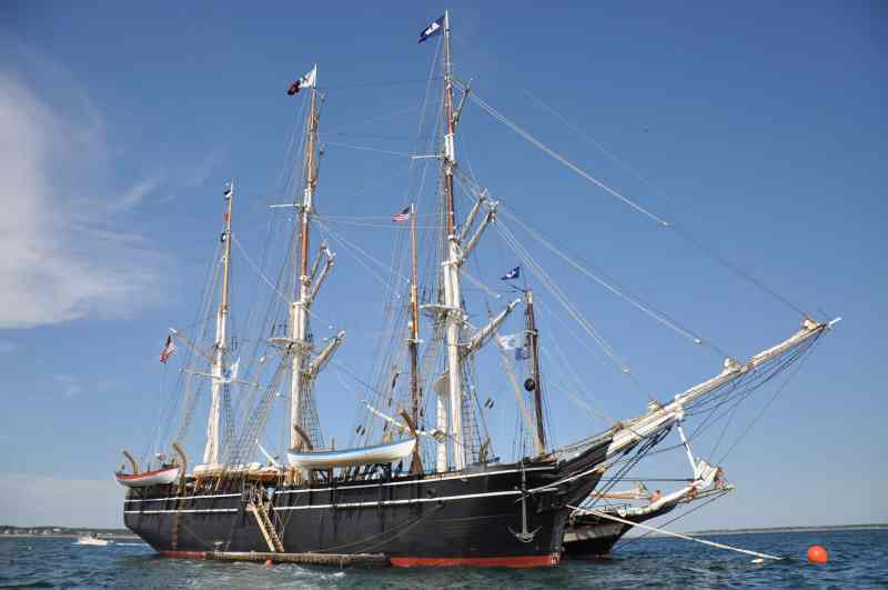 After a lengthy refit, Charles W. Morgan sailed the waters off of New England in the summer of 2014, calling at a series of ports in a symbolic voyage vastly changed from is whaling past.