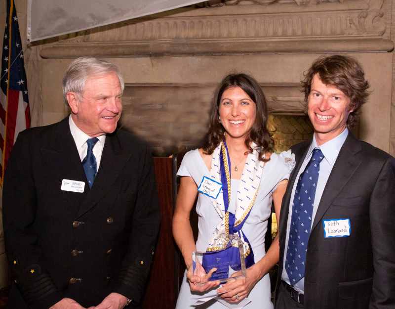 Ellen and Seth Leonard
