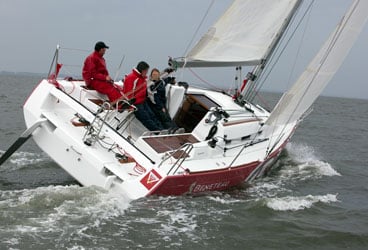 “This 30-footer combines good sailing performance and excellent cruising accommodations.” Ed Sherman