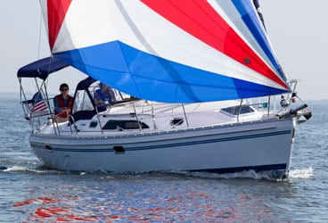 Catalina 355 BOTY Winner “The interior layout works, and this is the kind of boat that people who love sailing will enjoy." Beth Leonard