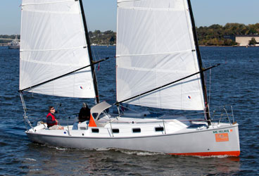 Presto 30 BOTY winner “This boat talks to you. It’s just a very friendly little boat.” beth Leonard