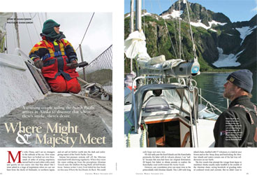 Alvah Simon 1st Place Alvah Simon took first place in the Boating Travel or Destinations Category with this story about cruising in Alaska.