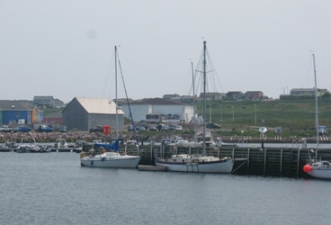 Zartman- St. Pierre Few cruising boats at any one time, but the ones that have passed though are busily on the move.