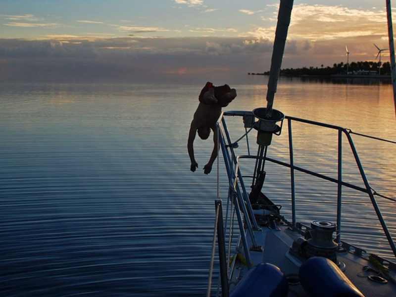 diving