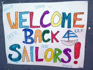 Sailor’s Welcome home Sailor's Welcome home