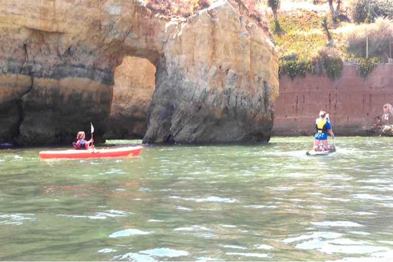 Black family cruising Portugal