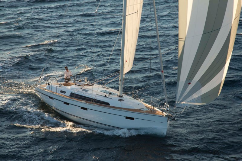 The recently added, twin wheel Bavaria 41.
