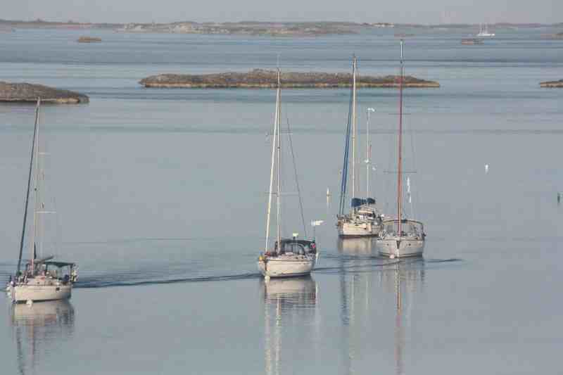 Sailing the Exumas