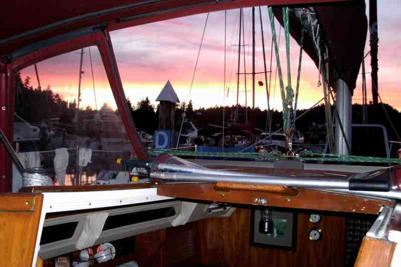 Sunset, Telegraph Harbour