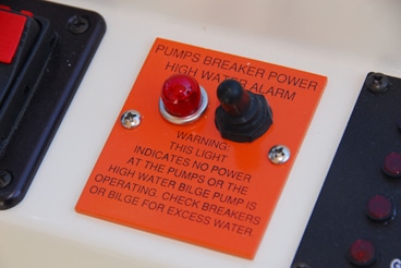 Sailboat Alarm Systems Alarm systems aboard sailboats can vary from simple audible alerts to integrated warning and power panels.