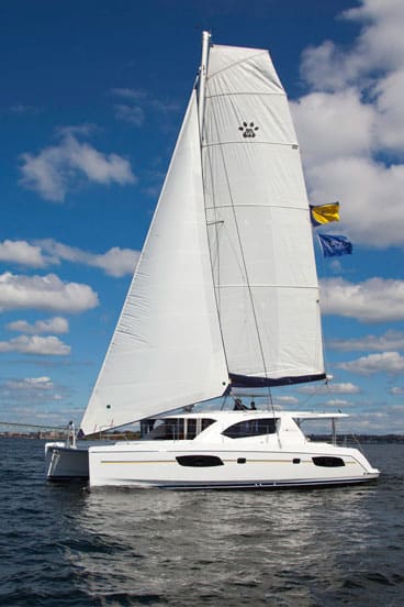 Leopard 44 "The quality of the build surpassed every cat that we inspected this year." -Ed Sherman