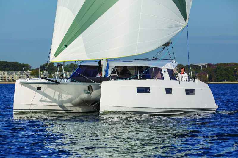 The cream of this crop was the new debut cat built by Nautitech, the Bavaria Open 40.