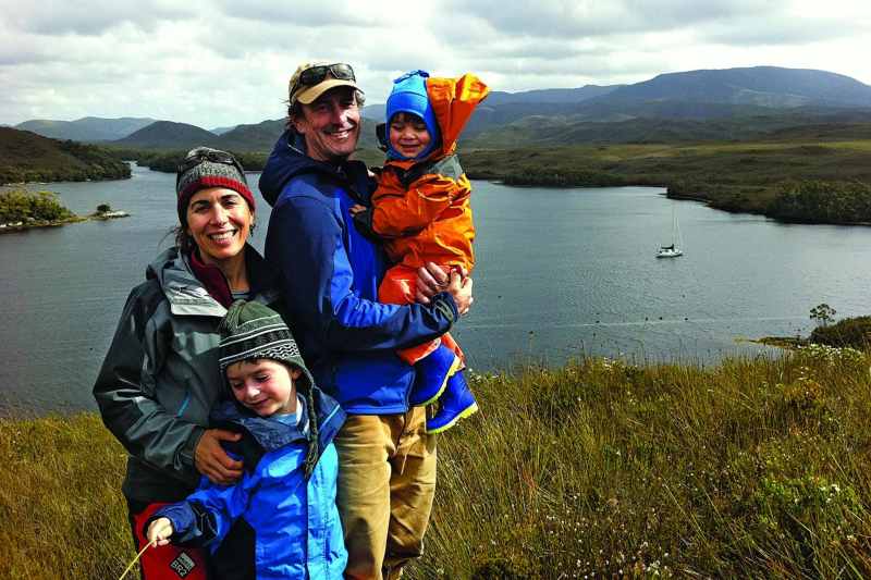 Hiking in Port Davey