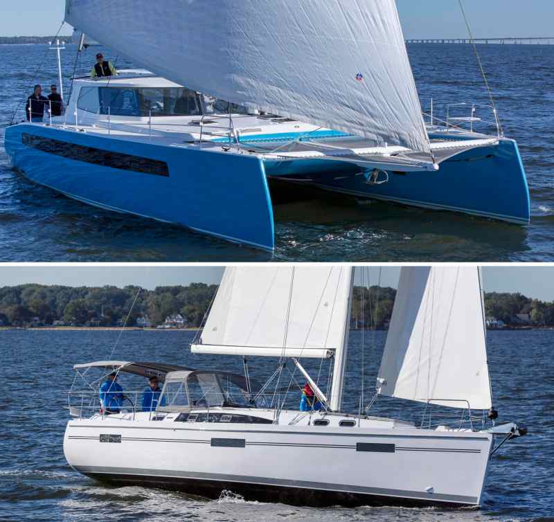 Balance 526 Ondine at the Annapolis Sailboat Show, Annapolis MD