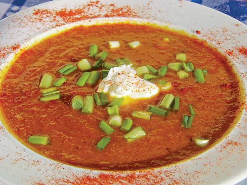 Roasted Carrot-Ginger Soup