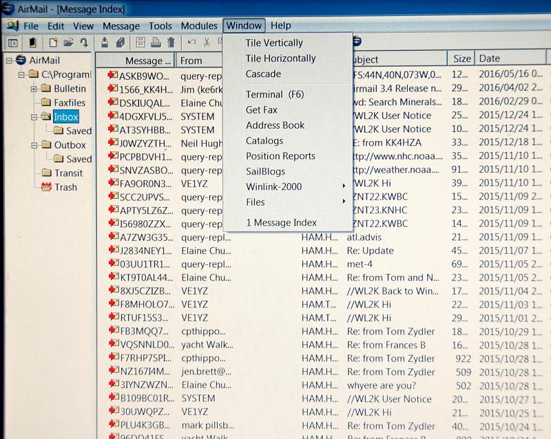 email at sea