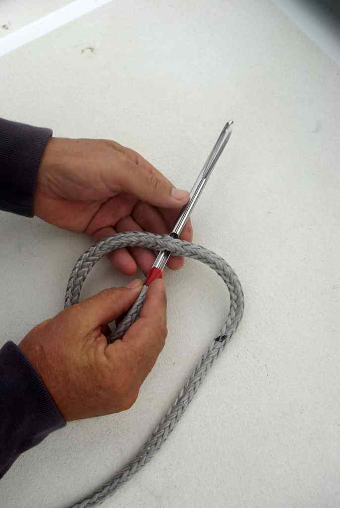 How to tie brummel splice