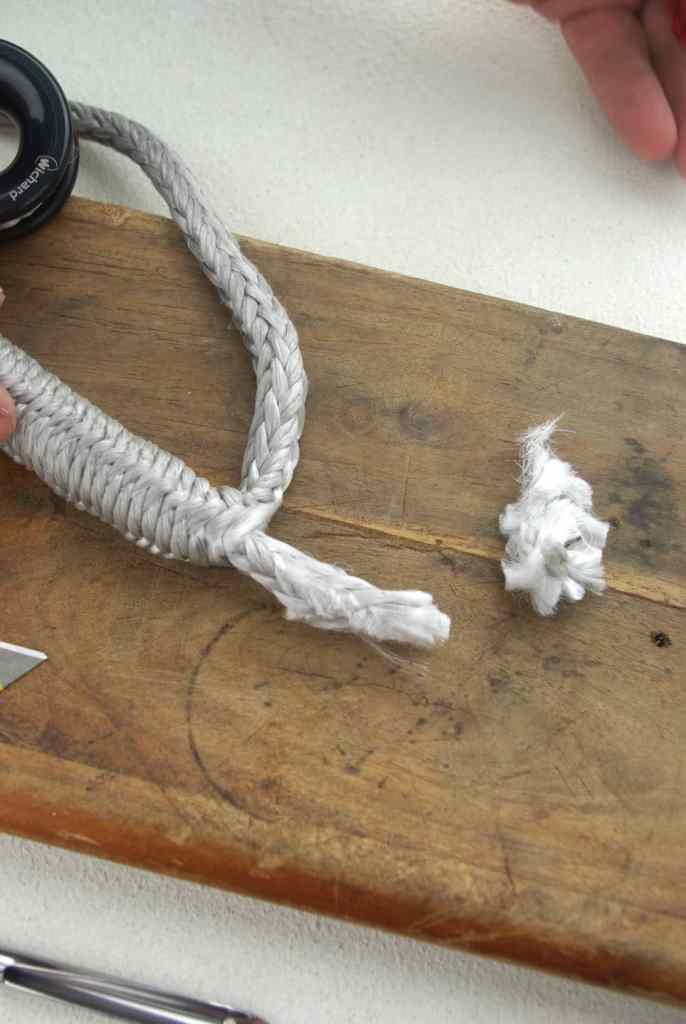 How to tie brummel splice