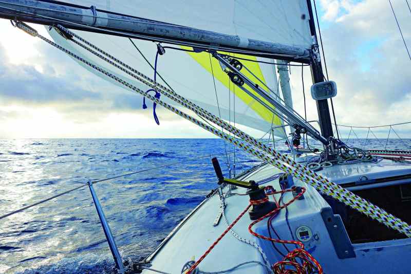 "For me, one of the attractions of my Moore 24, Gannet, is its reputation as a good offshore boat, one that has been successfully raced across the Pacific numerous times. I like being far from land, settled into a routine."