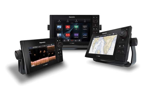 eS-Series Multifunction Displays Powered by Raymarines LightHouse II user interface, the eS Series includes three high-performance navigation displays that offer unmatched control and ease-of-use in a sleek, ergonomic design. Choice of 7-in, 9-in and 12-in displays, each with glass bridge-style design that blends with modern helm stations, allowing for both low profile console and a recessed flush mounting option. www.raymarine.com