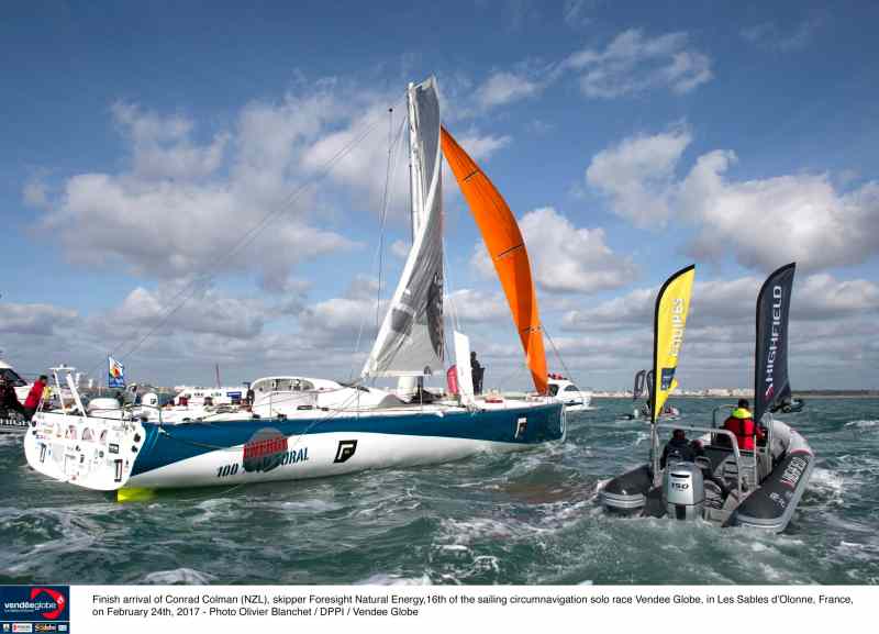 SAILING – VENDEE GLOBE 2017 – MISCS ARRIVALS Vendee Globe