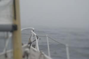 Grey, went and dreary – the Labrador Sea.