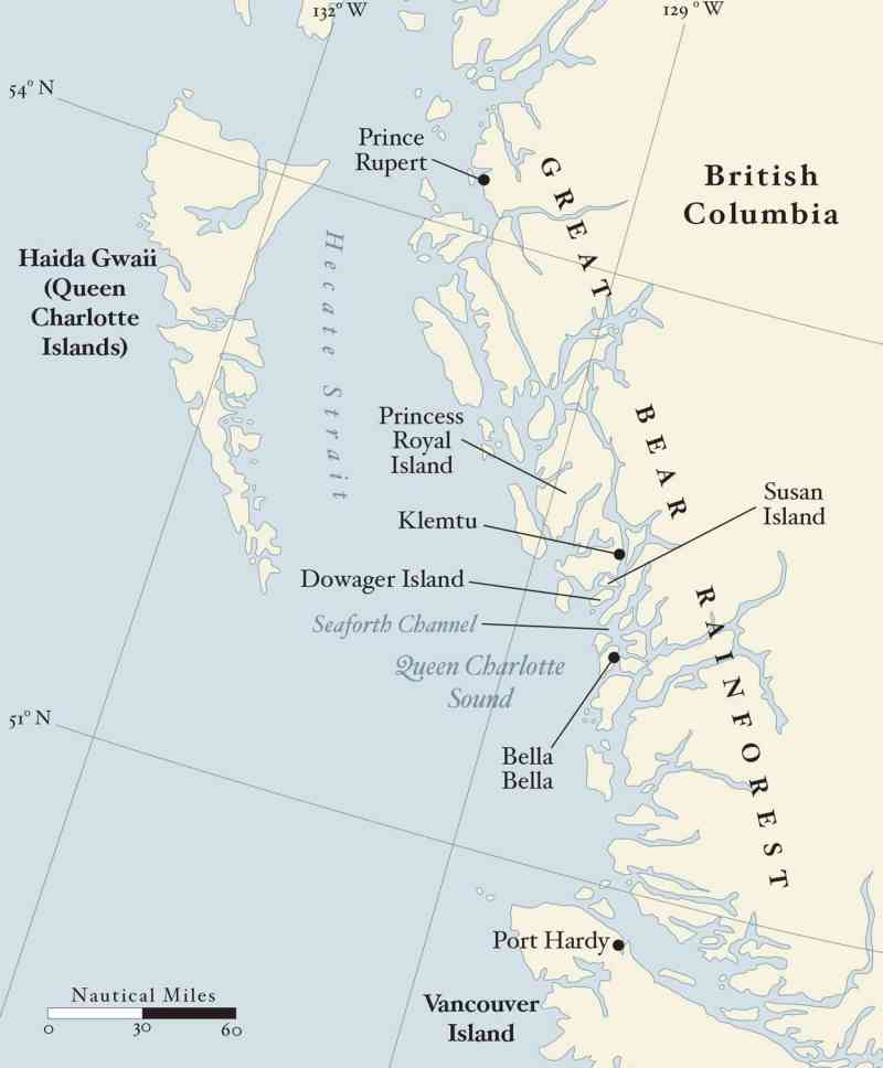 map of Canada