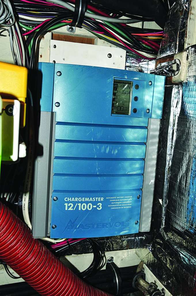 If you rely on a battery charger to recharge a house bank via a generator, select a large one whose output can accomplish the mission reasonably quickly.