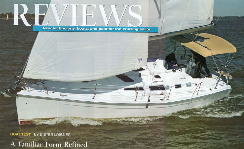 hunter 38 sailboat review