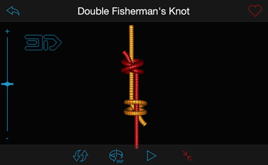 Knots 3D app