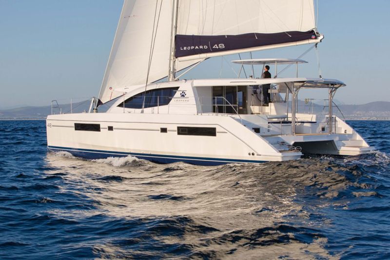 Leopard 48 catamaran