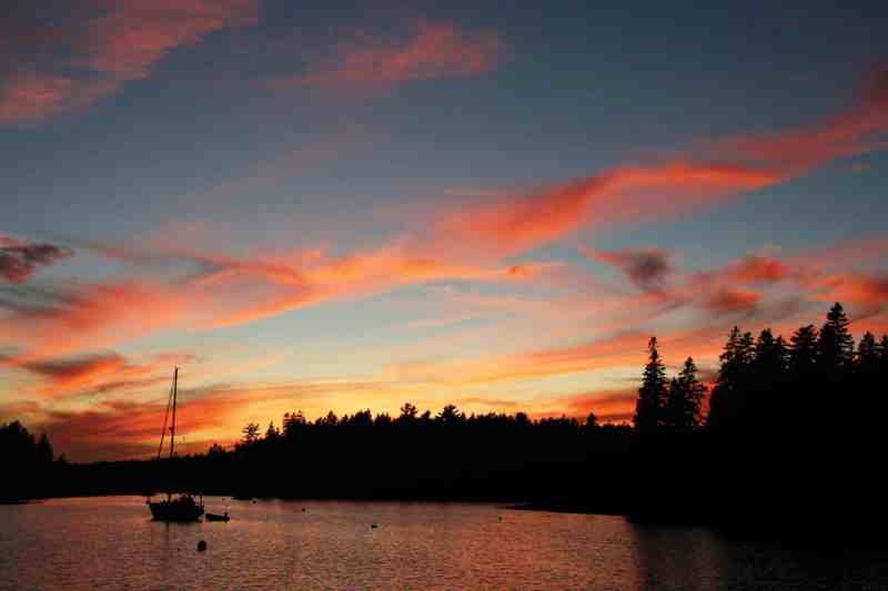 Perry Creek off the Fox Islands Thorofare