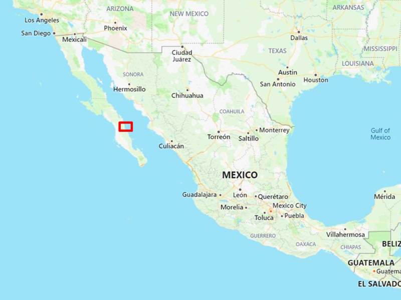 Map of Mexico