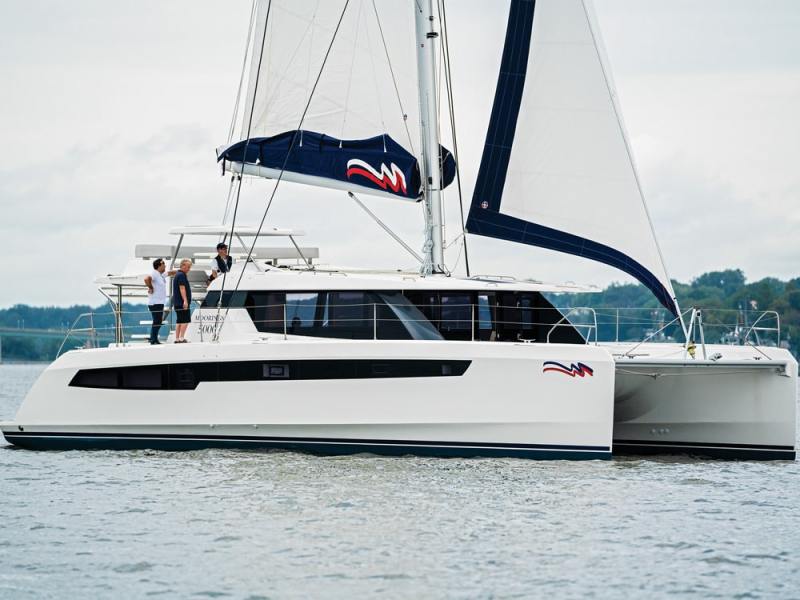 The Leopard 50 is also marketed as the Moorings 5000.