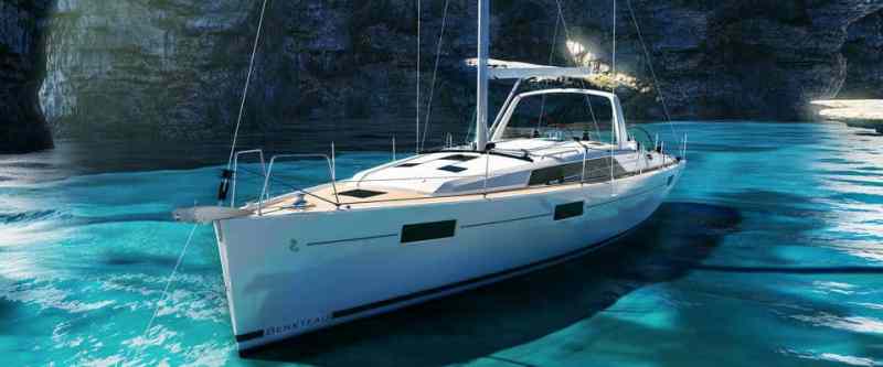 A rendering of the all new Beneteau 41.1, coming to the US in February.