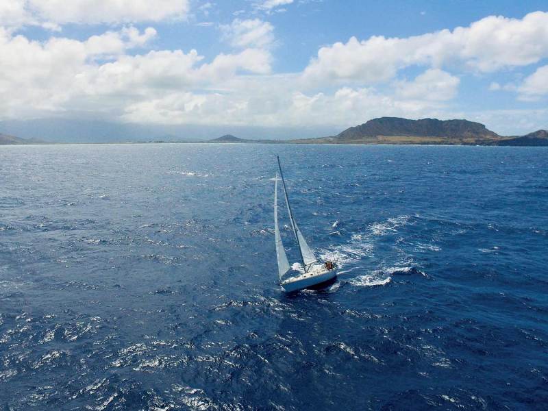 Quiver in her home waters