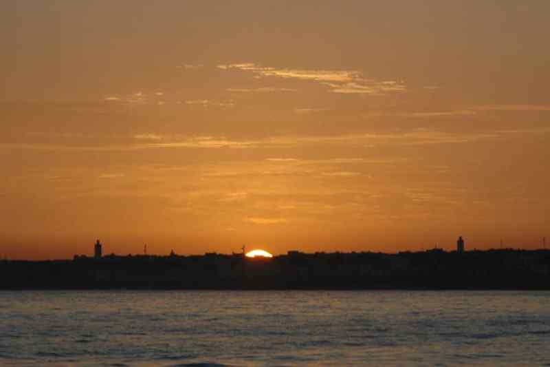 Sunrise over Rabat, Morocco