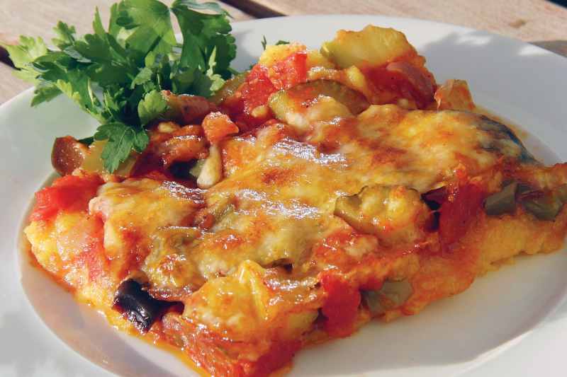 Ratatouille Polenta Bake Recipe