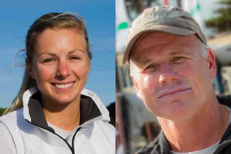 Stephanie Roble and Terry Hutchinson Stephanie Roble and Terry Hutchinson